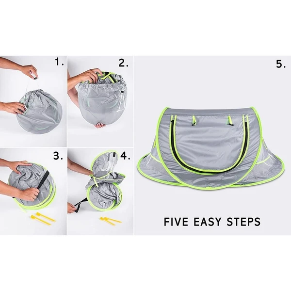 Zone Tech® Portable Baby Camping Bed With Mosquito Net product image