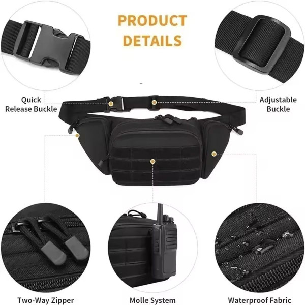 Seamless Outdoors Tactical Military Waist Bag product image