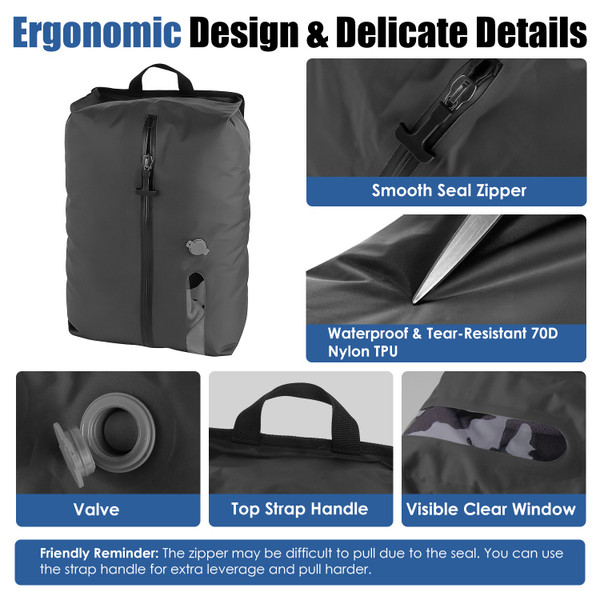 Vacuum Seal Travel Bags with Pump (2-Pack) product image