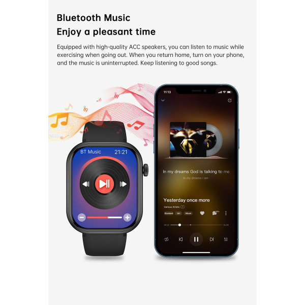 Fashion Smart Watch with Dual Bands product image