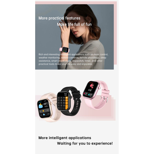 Fashion Smart Watch with Dual Bands product image