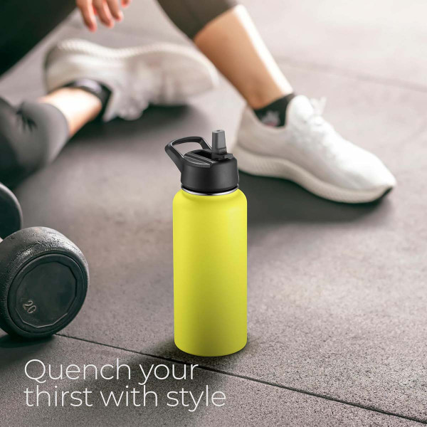 Double-Wall Vacuum Insulated Stainless Steel Water Bottle product image