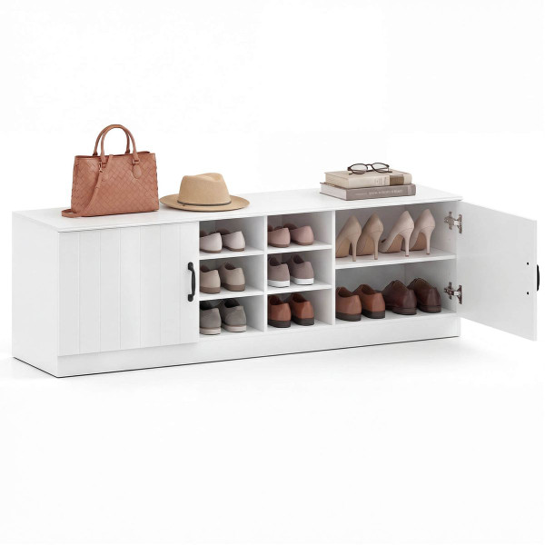 2-Door Shoe Bench  product image