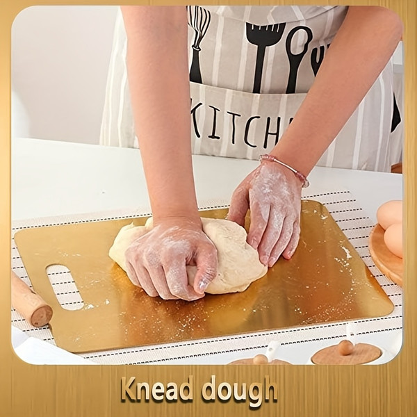 Gold Tone  Non Slip Countertop Chopping Board product image
