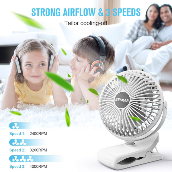 Portable Small Clip-On Fan  product image