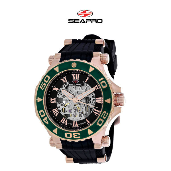 Seapro Men's Seaway Black Dial Watch product image