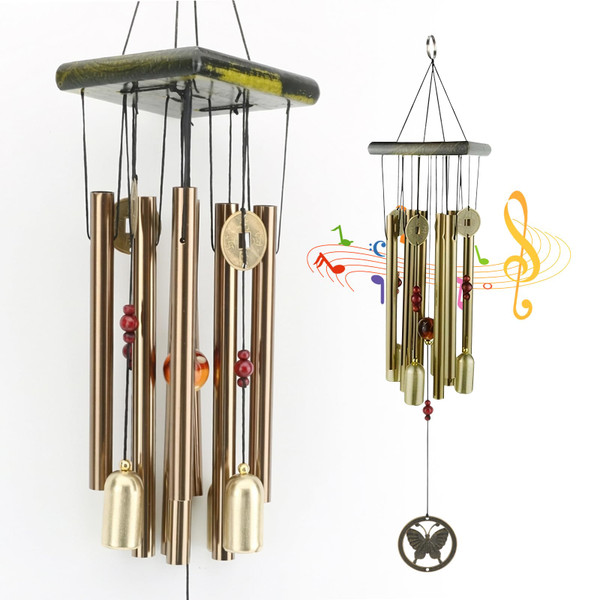 Retro Aluminum Tube Wind Chime product image