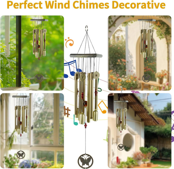 Retro Aluminum Tube Wind Chime product image