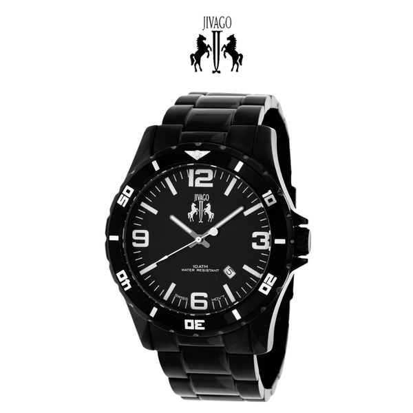 Jivago Men's Ultimate Black Dial Watch product image