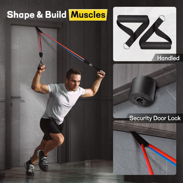 AllvodesBands 10lb - 150lb Resistance Bands Set product image