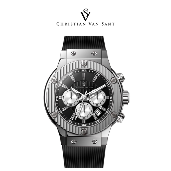 Christian Van Sant Men's Monarchy Black Dial Watch product image