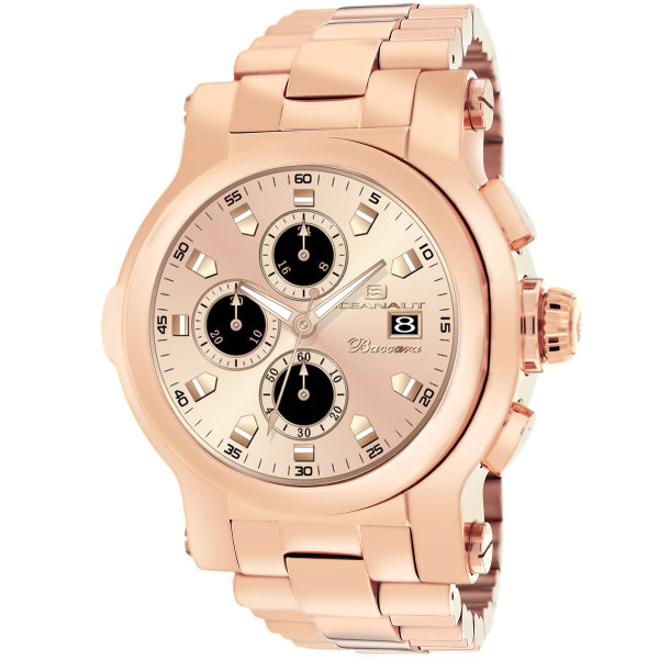 Oceanaut Men's Baccara XL Rose Gold Dial Watch product image