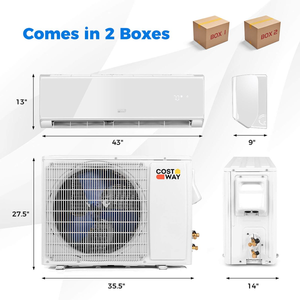 Wi-Fi  Enabled Mini Split Air Conditioner and Heater product image
