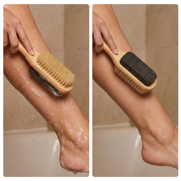 Natural Bristle Shower Body Brush (Set of 4) product image