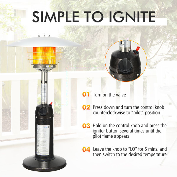 Tabletop Patio Heater product image