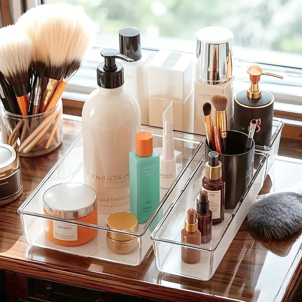 Clear Plastic Drawer Organizer (25 Piece Set) product image