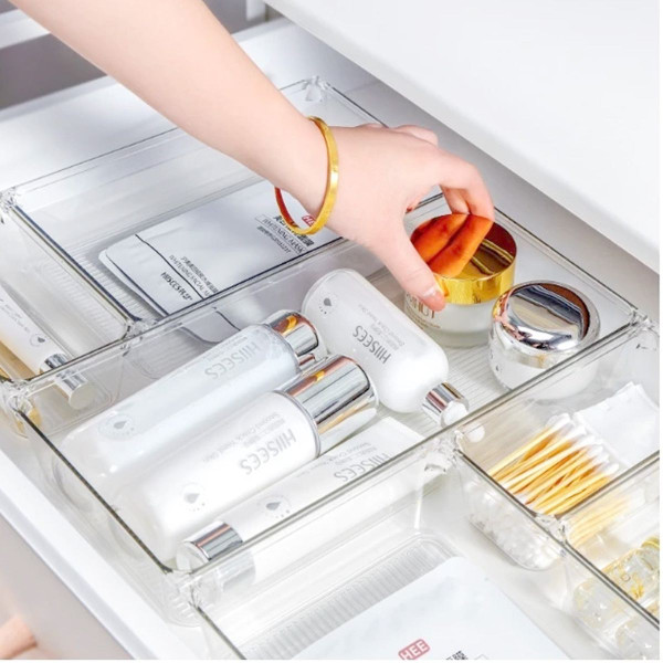 Clear Plastic Drawer Organizer (25 Piece Set) product image