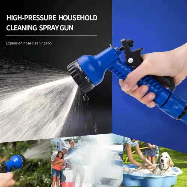 100-foot Expandable Garden Water Hose with Spray Nozzle product image