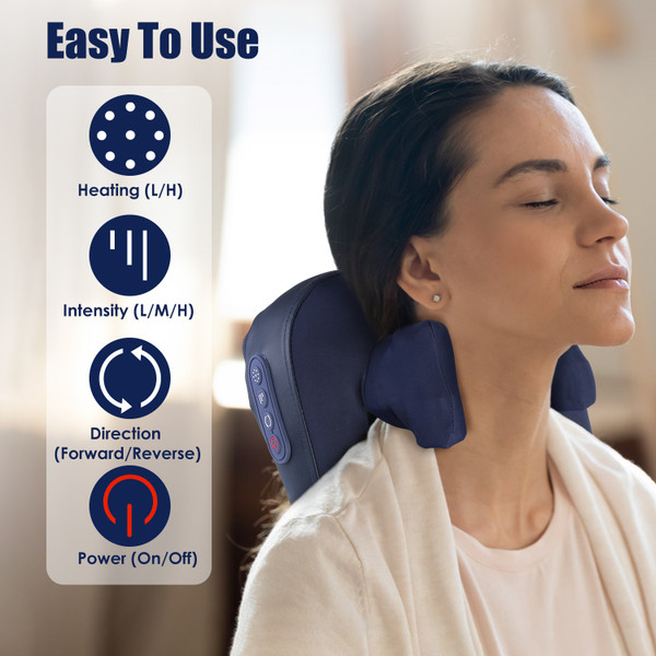 Heated Cordless Neck & Shoulder Massager product image