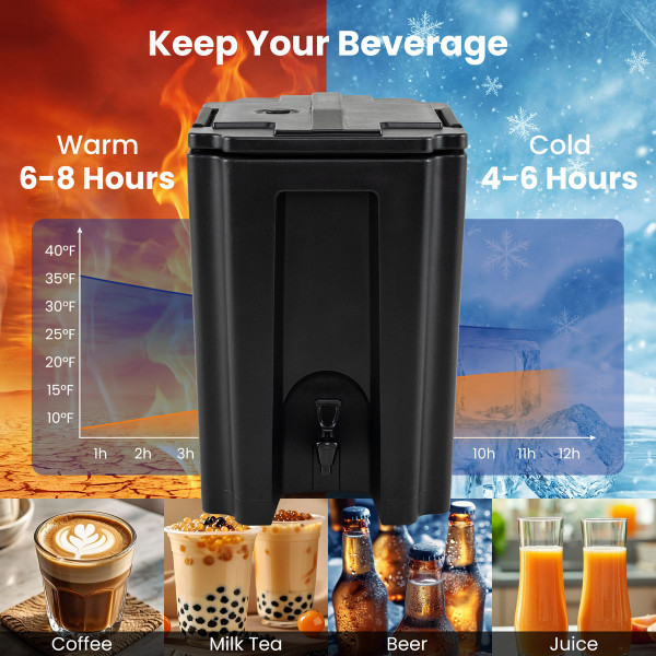 13.2 Gallon Insulated Beverage Dispenser (1- to 4-Pack) product image