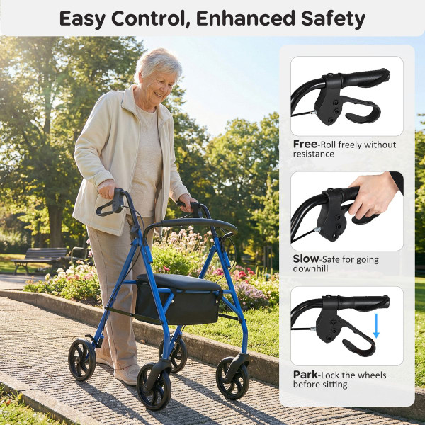 2-in-1 Rollator Walker product image
