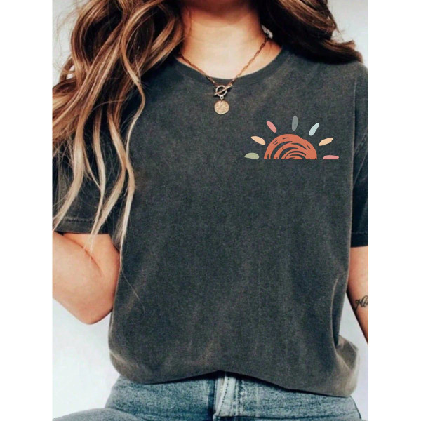 Women's Forever Chasing Sunsets Graphic Tee product image