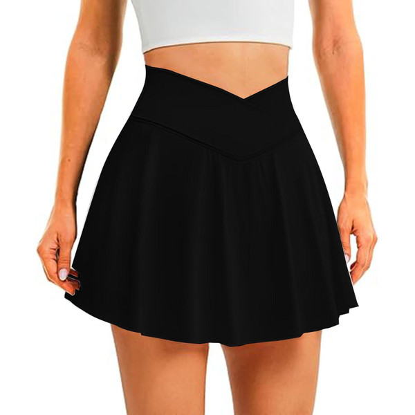 Women's Crossover Waist Athletic Skort product image