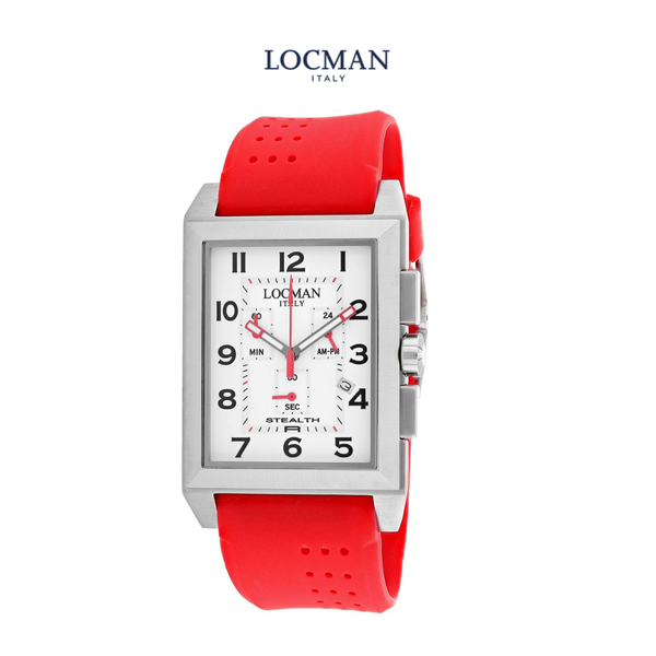 Locman Men's Stealth White Dial Watch product image