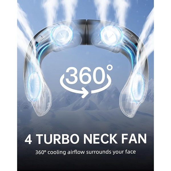 Portble Bladeless Neck Fan product image