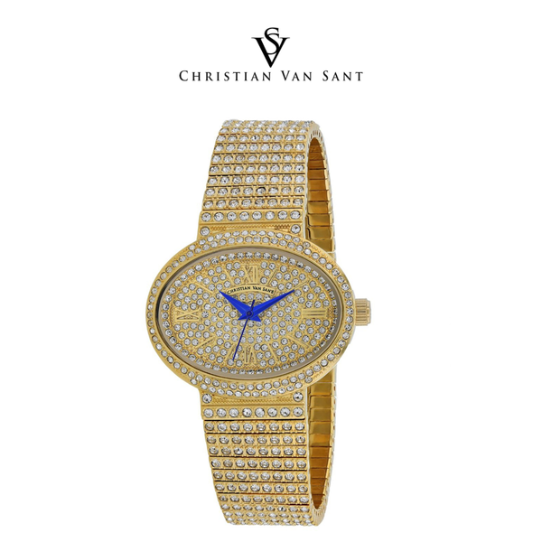 Christian Van Sant Women's Gold Dial Watch product image