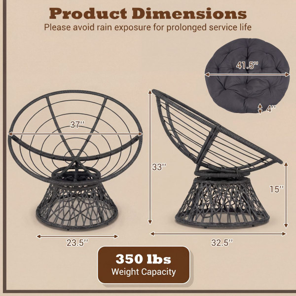 Oversized Papasan Chair  product image