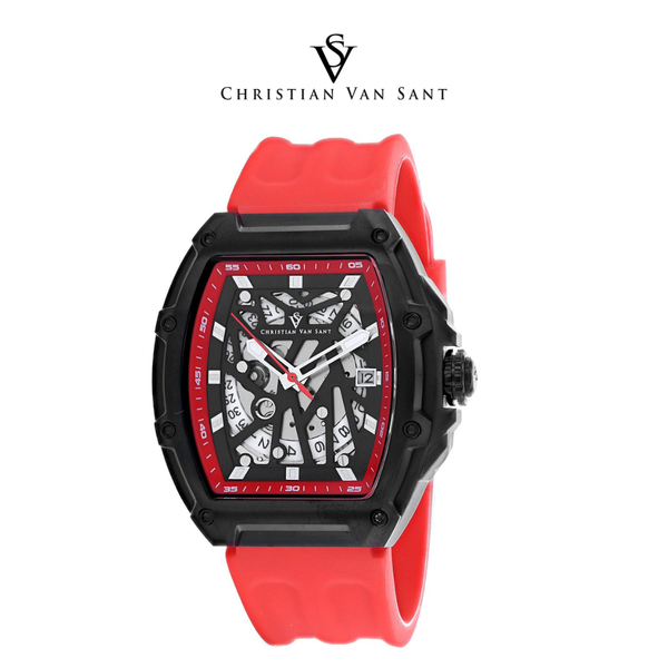 Christian Van Sant Men's Odyssey Black Dial Watch product image