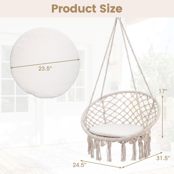 Macramé Swing Chair product image