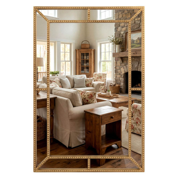 Gold Wall-Mounting Mirror product image