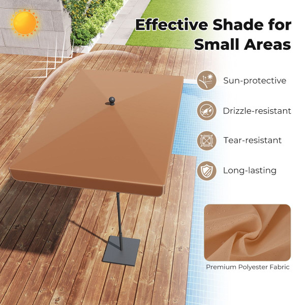 Rectangular Outdoor Balcony Umbrella product image