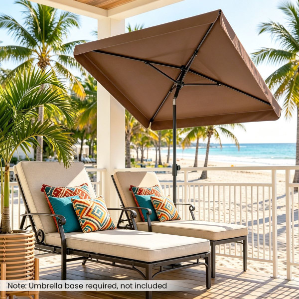 Rectangular Outdoor Balcony Umbrella product image