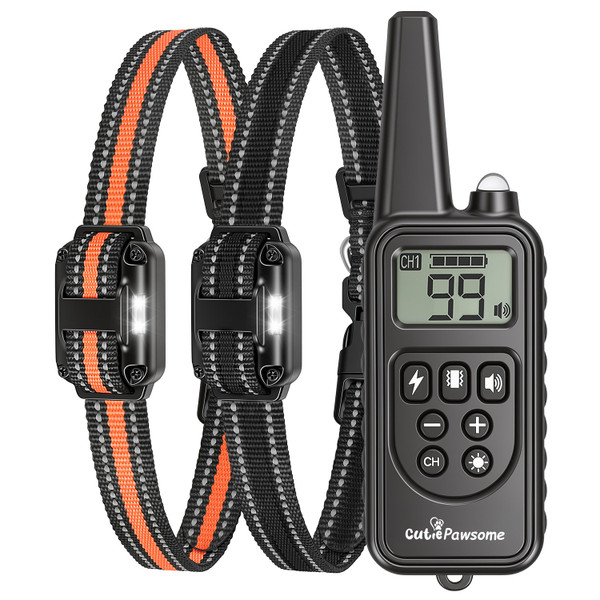 Dog Training Collar with Remote (1 or 2 Collars) product image