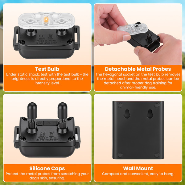 2-in-1 Wireless Dog Fence and Training System (1 or 2 Collars) product image