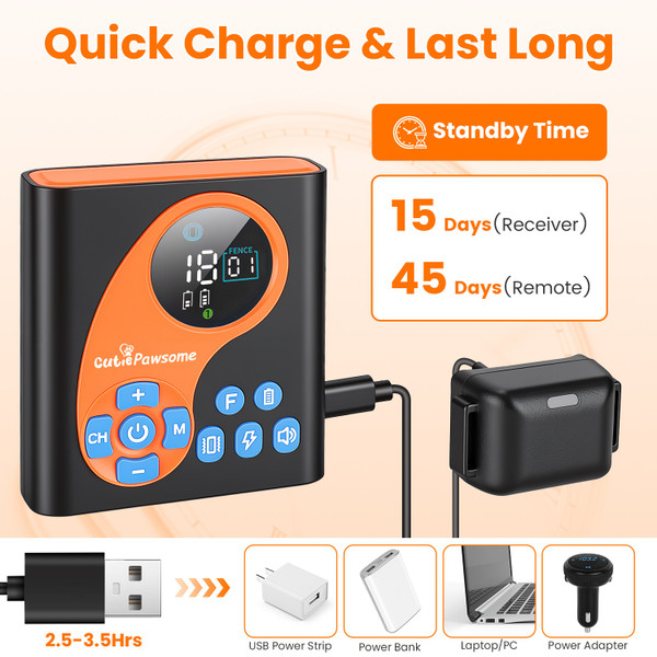 2-in-1 Wireless Dog Fence and Training System (1 or 2 Collars) product image