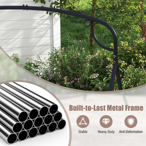 A-Shaped Patio Metal Swing Stand  product image
