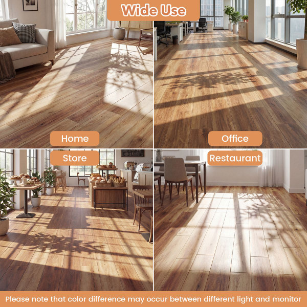 Waterproof Vinyl Floor Tiles (24 or 48-Pack) product image