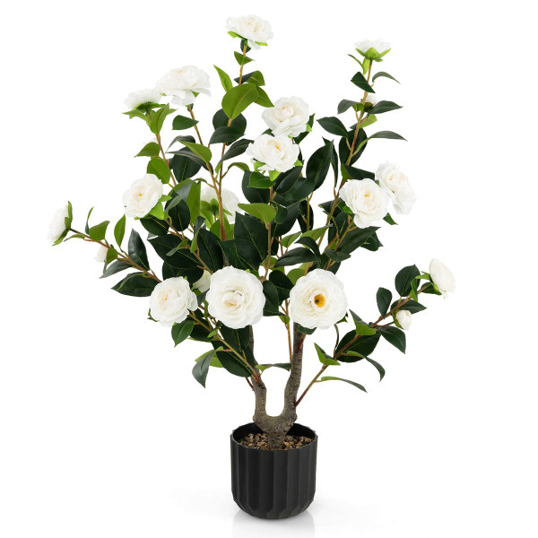 Artificial Camellia Tree (1 or 2 Pack) product image