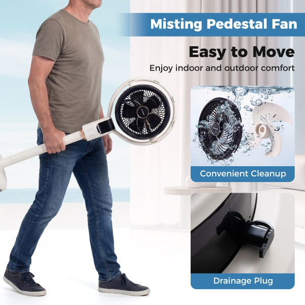 Misting Pedestal Fan product image