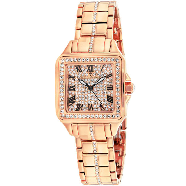 Christian Van Sant Women's Splendeur Rose Gold Dial Watch product image