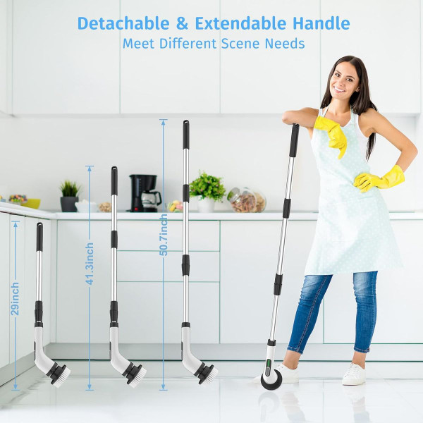 Electric Spin Scrubber with 2 Adjustable Speeds product image