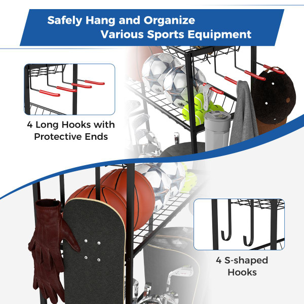 Golf Bag Garage Organizer product image