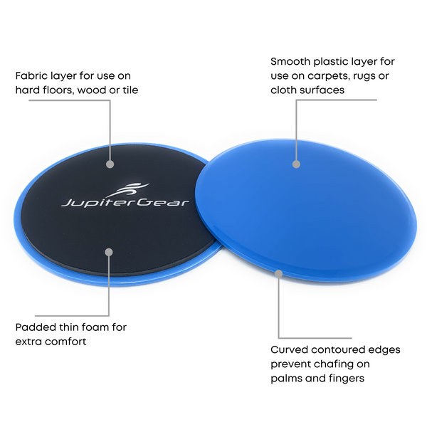 Core and Abs Exercise Slider Discs product image