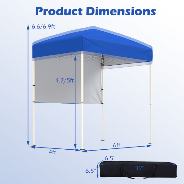 6x4-foot Pop-Up Canopy Tent  product image