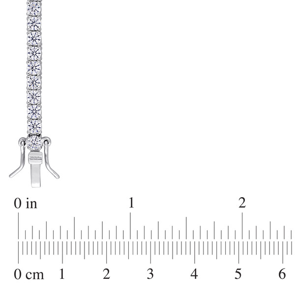 5ct  Moissanite Sterling Silver Tennis Bracelet product image
