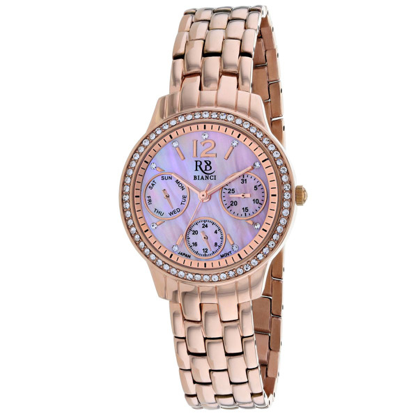 Roberto Bianci Women's Valentini Pink Mother of Pearl Dial Watch product image